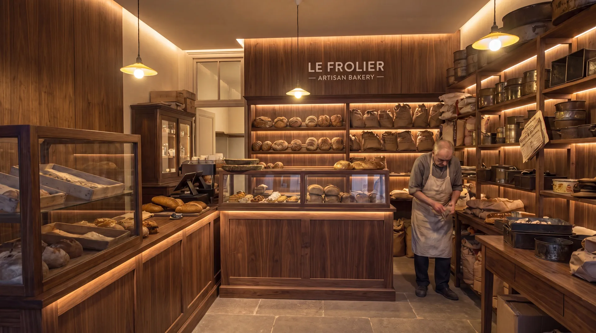 Boulangerie Le Frôlier — après transformation